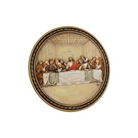 Placa 'Jesús y la Última Cena'